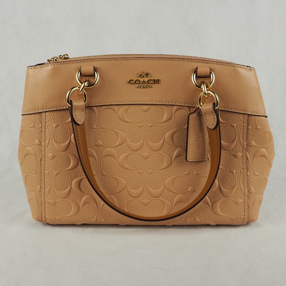 Coach Handbags - Coach Handbag Mini Brooke Carryall Nude Pink